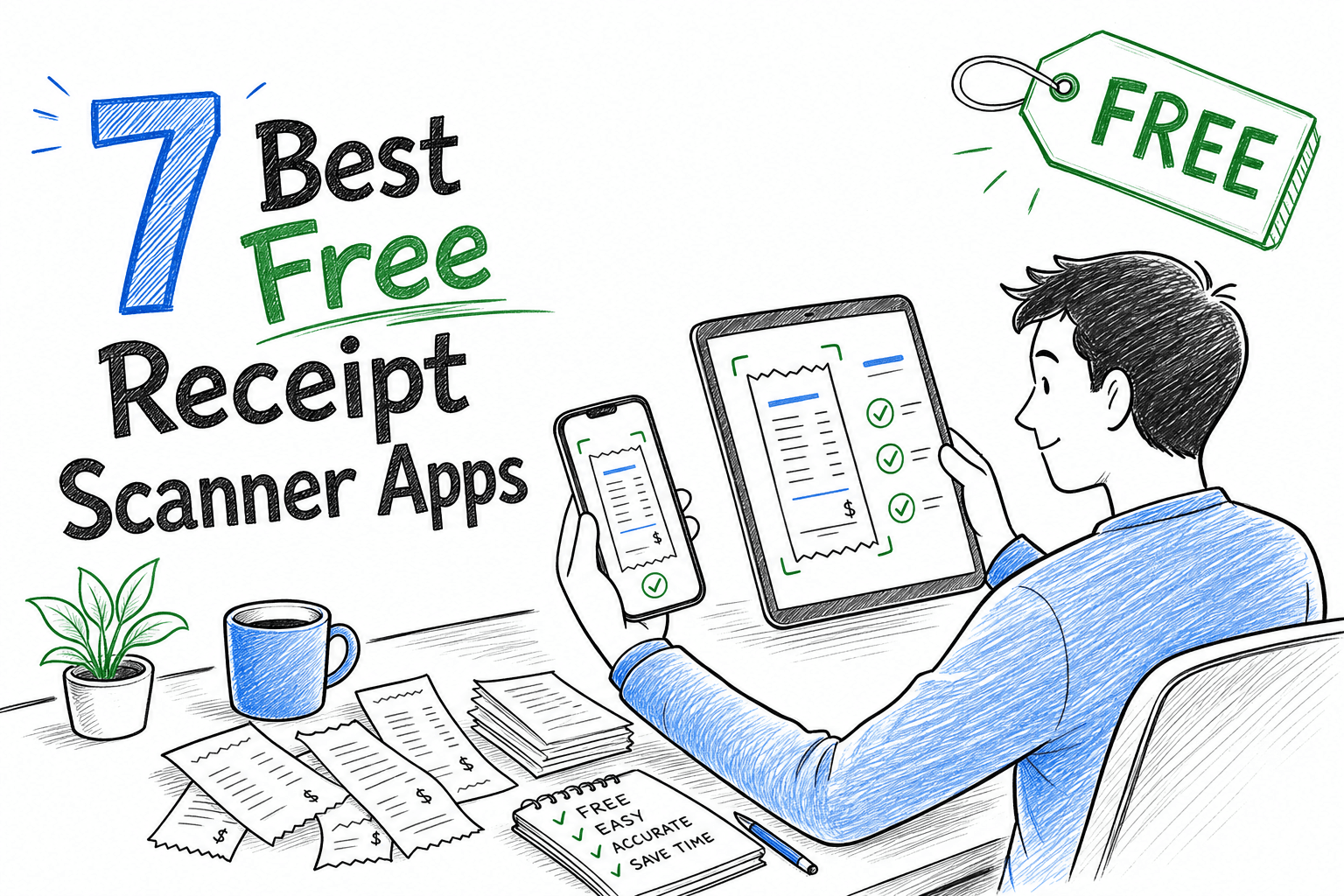 7 best free receipt scanner apps compared
